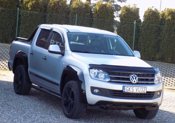 Volkswagen Amarok cena 77999 przebieg: 330000, rok produkcji 2015 z Legionowo małe 596
